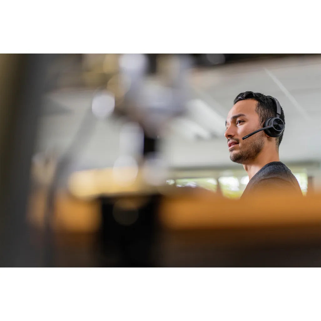 Poly Voyager 4320 Stereo USB-A Wireless Headset with BT700 Dongle - iDesign Communications