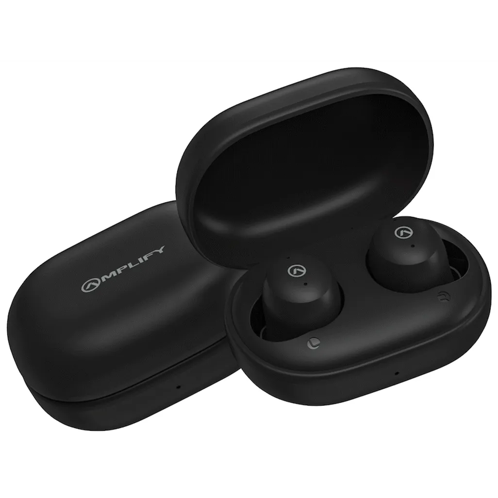 Amplify HushPods - TWS Earphone with ANC - Black