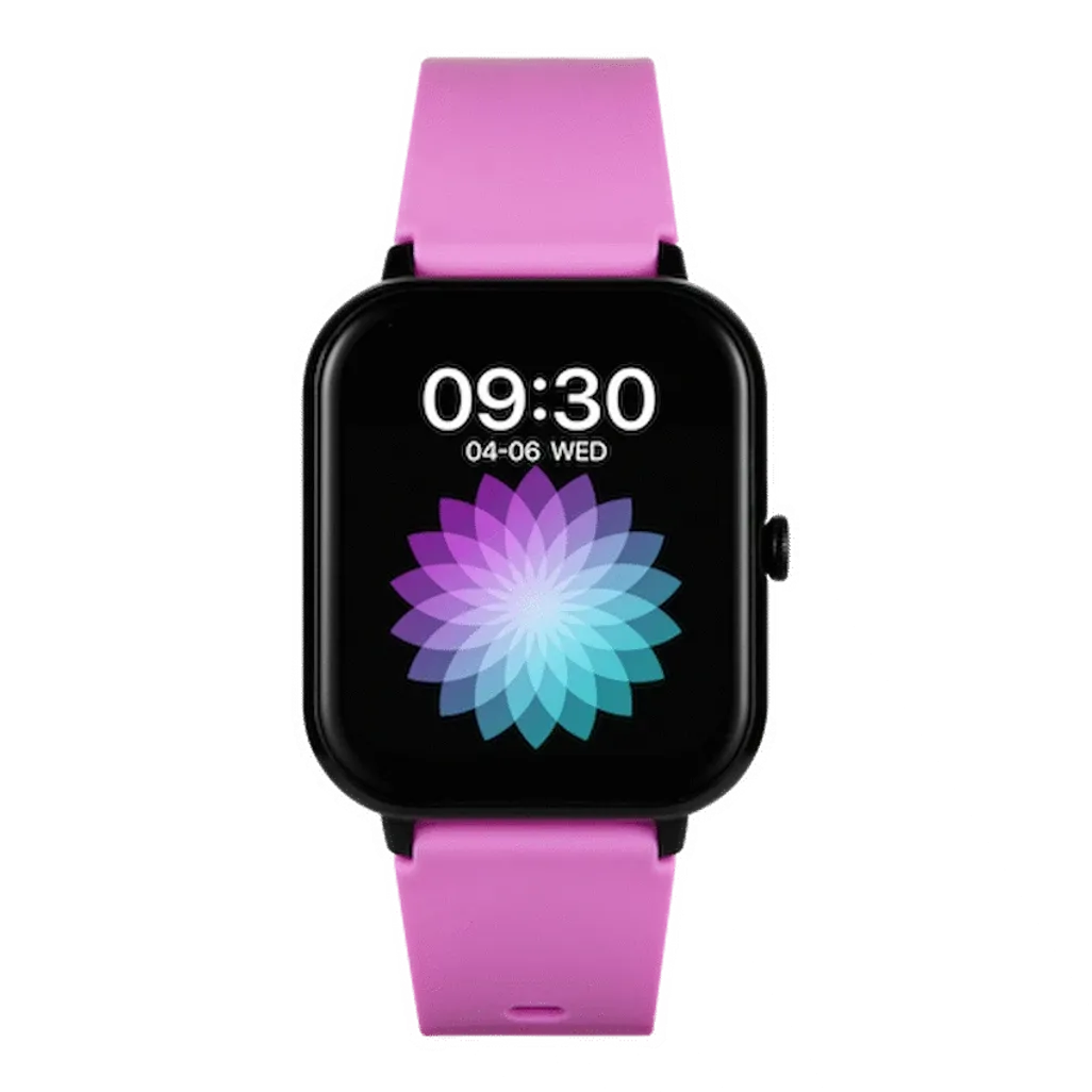 Volkano Chroma Series Smartwatch with Flamingo Pink Strap