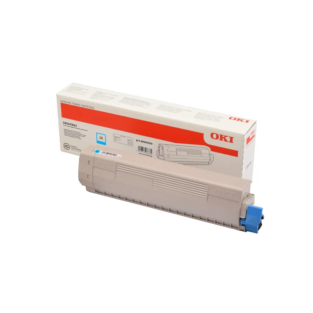 OKI Toner - C -C833/843 - 10K - iDesign Communications