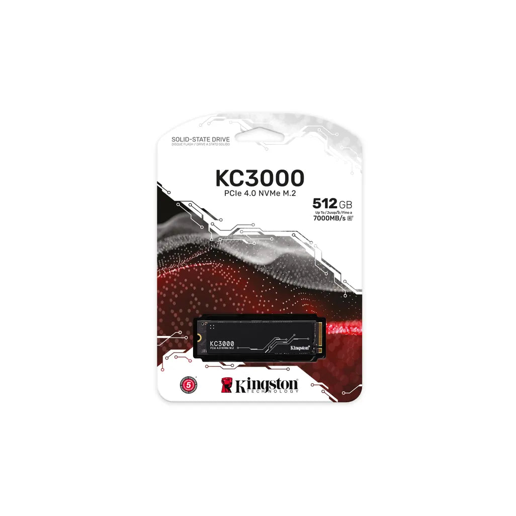 Kingston KC3000 512GB M.2 2280 NVMe Internal SSD - iDesign Communications