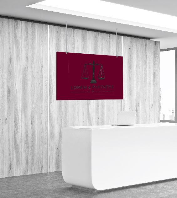 Ceiling Hanging Grip and Cable (Hang signage from the ceiling)