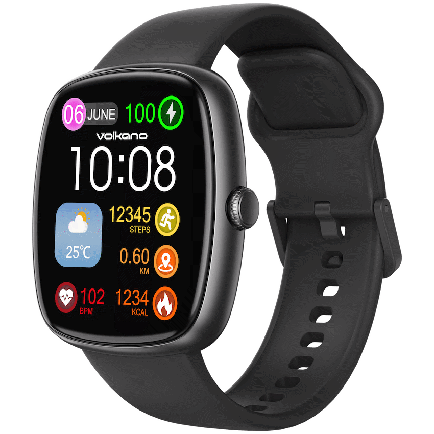 Volkano Elevate - Smartwatch - Black