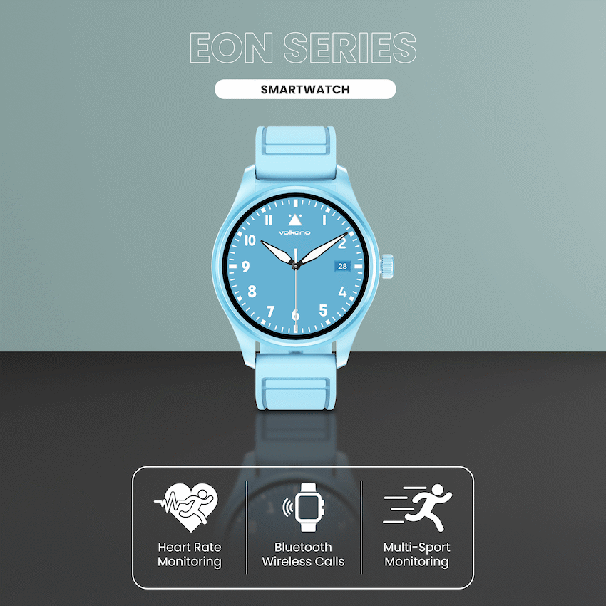 Volkano Eon - Smartwatch - Light Blue
