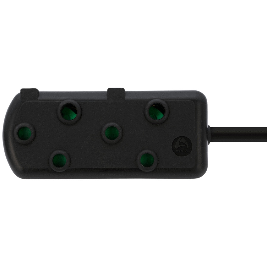 Ellies Side by Side Light Duty Extension Lead - 5m - Black