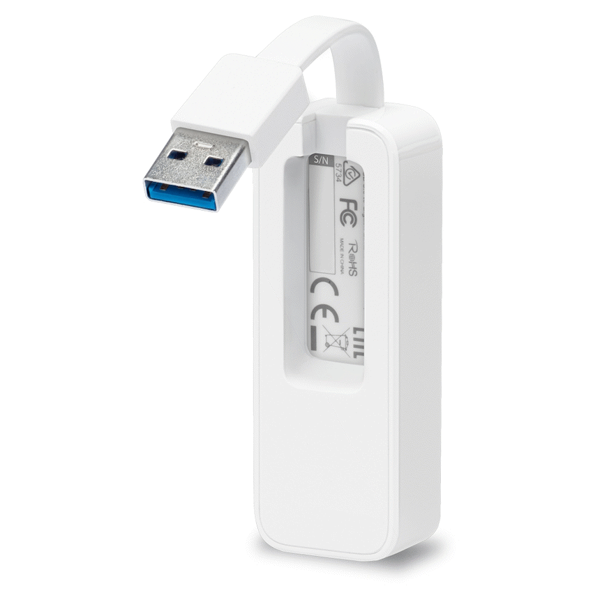 TP-Link UE300 USB-3.0 to GBE Ethernet Network Adapter 1 to 1