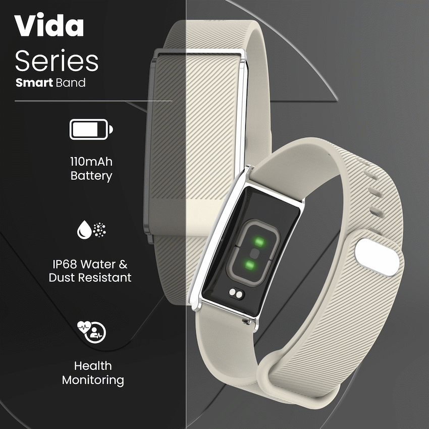 Volkano Vida - Smart Band - Beige