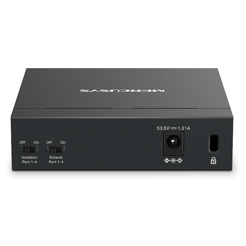 Mercusys 5 Port Gigabit Unmanaged Desktop POE Switch