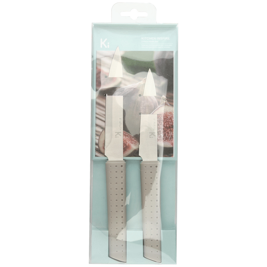 Kitchen Inspire 2pce Knife Set ( Order in Qty of 6)