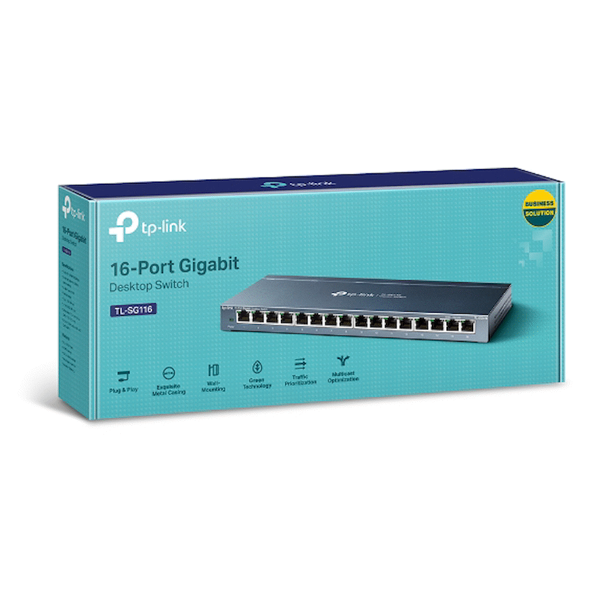 TP-Link 16 Port Gigabit Unmanaged Desktop Switch