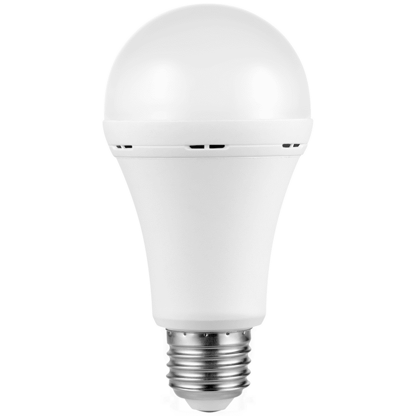 Switched 5w A60 Rechargeable E27 LED Light Bulb - Cool White