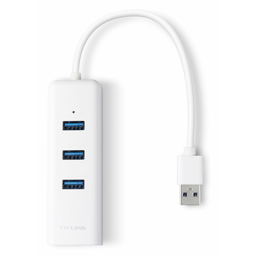 TP-Link USB 3.0 3-Port Hub & Gigabit Ethernet Adapter