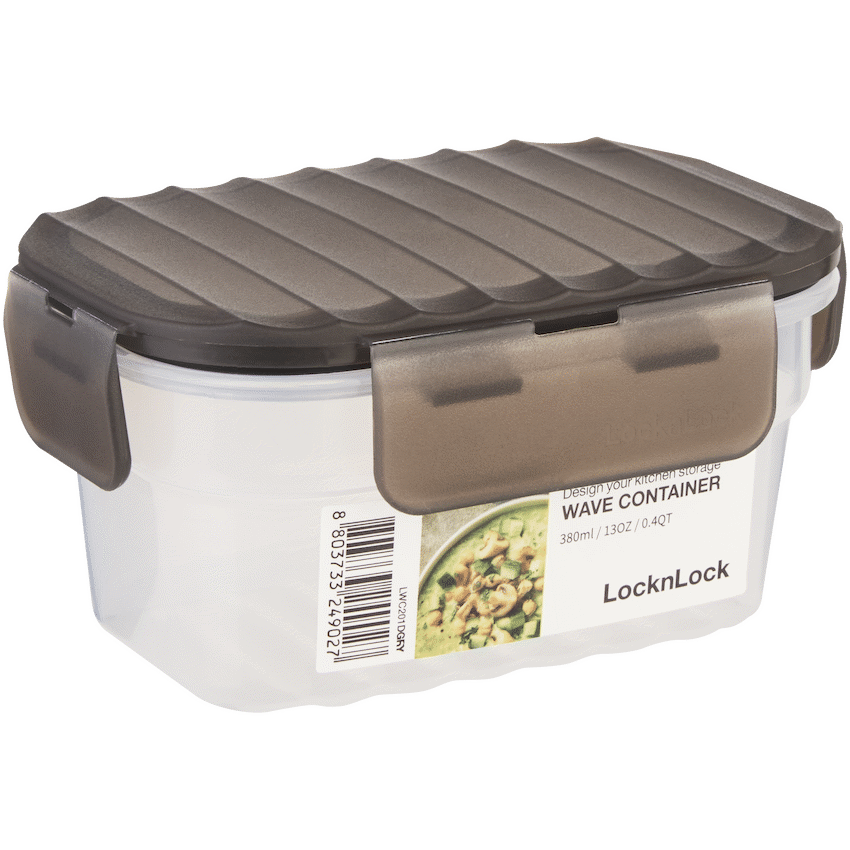 LocknLock Wave container 380ml grey ( Order in Qty of 8)