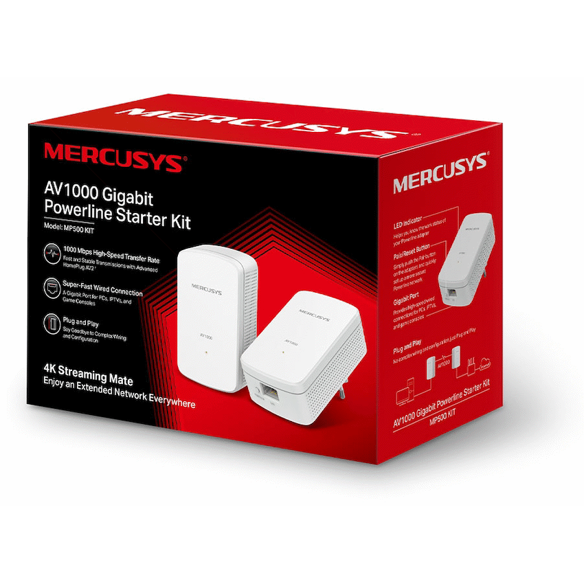 TP-Link AV1000 Gigabit Powerline Starter Kit