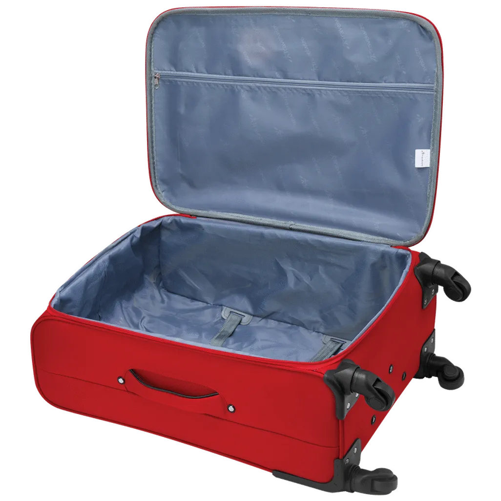 Travelwize Arctic 65cm 4-Wheel Spinner Trolley Case - Red