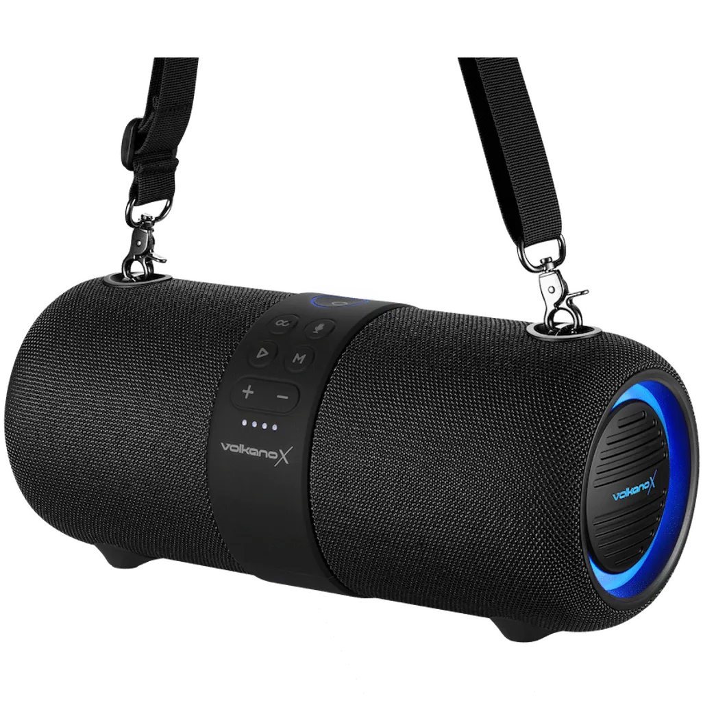 VolkanoX Python Series Bluetooth Speaker - Black