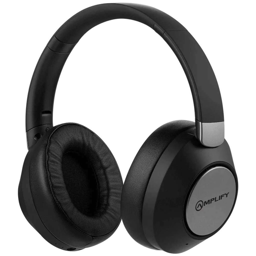Amplify Onyx Bluetooth Wireless Headphones with ANC - Black