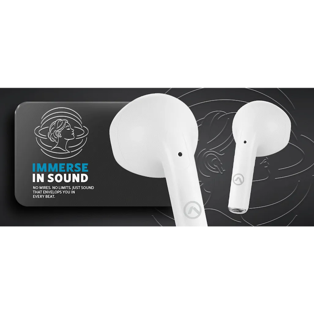 Amplify Note 3.0 Series TWS Earphones - White