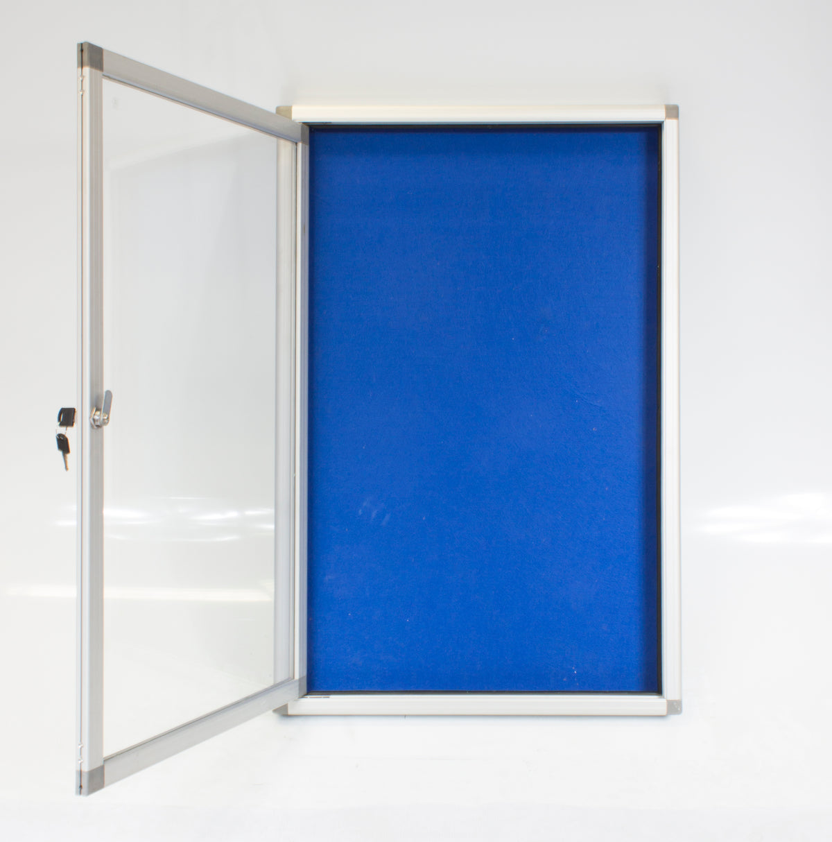 Hinged Pinning Display Case (900*600mm - Royal Blue)