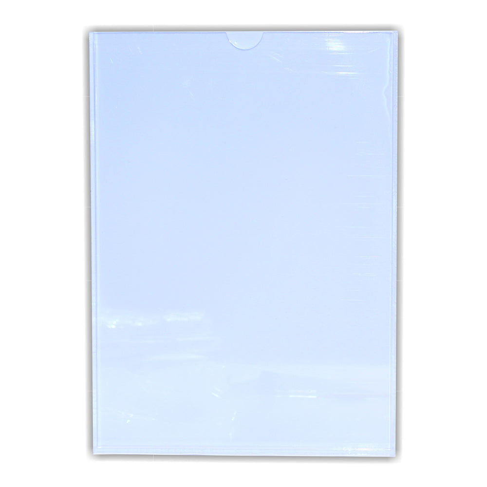 Perspex Pocket (Clear/White Backing A2)