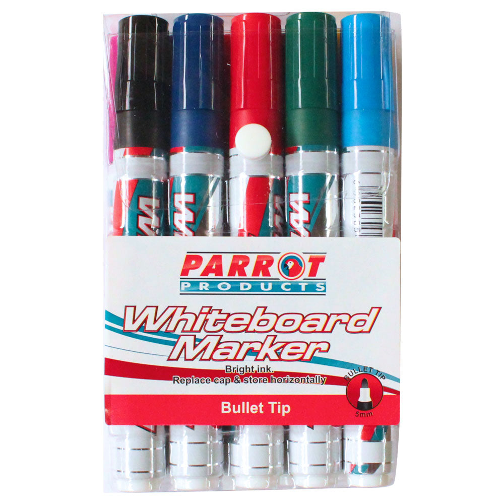 Whiteboard Markers (10 Markers - Bullet Tip)