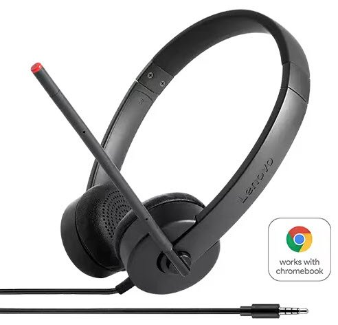 LENOVO ESSENTIAL STEREO ANALOG HEADSET