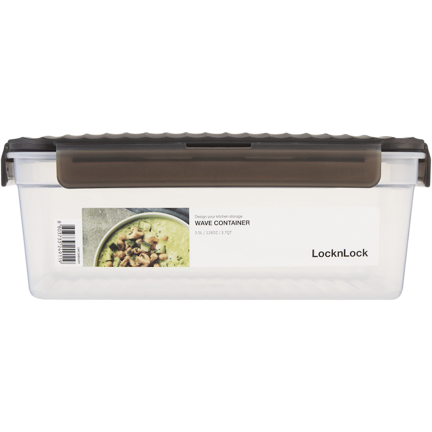 LocknLock Wave contain 3.5L w/handle gry ( Order in Qty of 8)