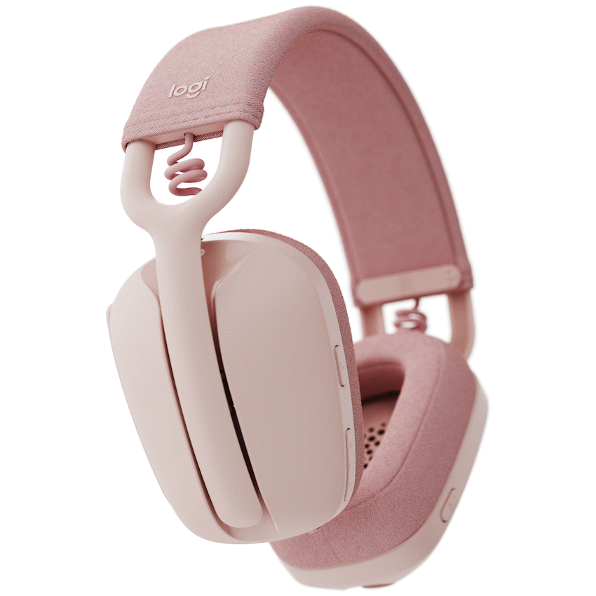 Logitech Zone Vibe 100 Rose Stereo Bluetooth Headset