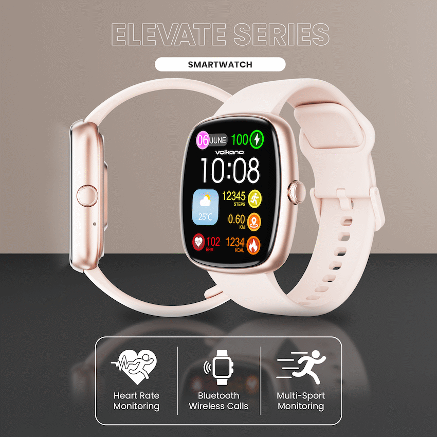 Volkano Elevate - Smartwatch - Gold
