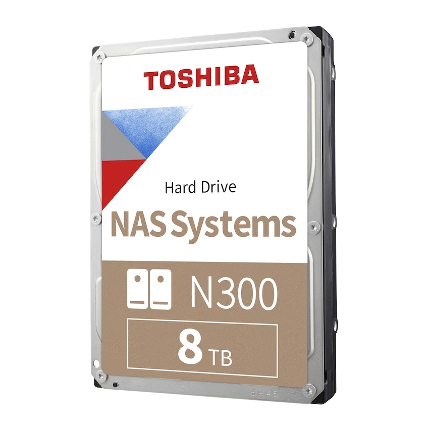 Toshiba N300 NAS Hard Drive 8tb SATA III (512mb/7200rpm)