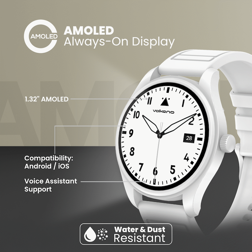 Volkano Eon - Smartwatch - White