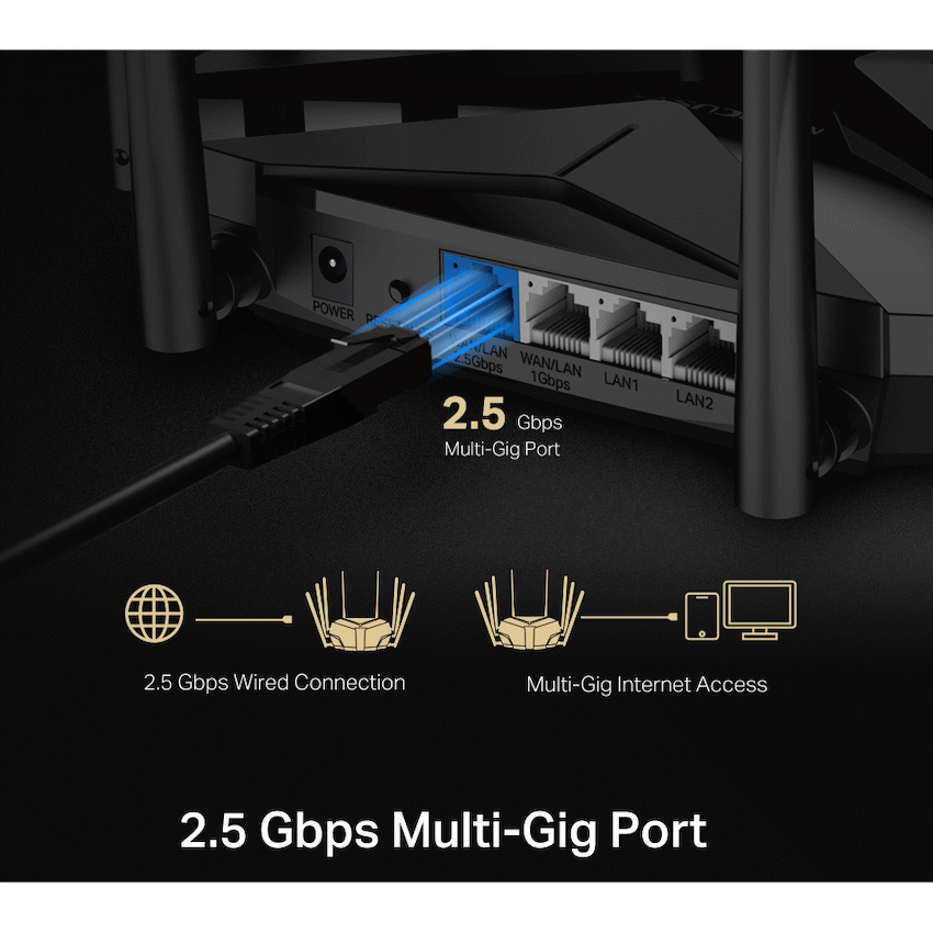 Mercusys AX6000 Dual Band Wi-Fi 6 Router