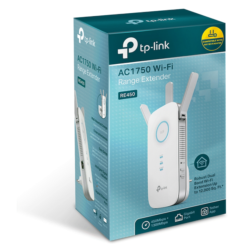 TP-Link AC1750 Wall Plugged Range Extender