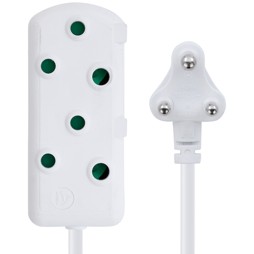 Nexon Heavy DUTY Side By Side(SBS) EXTENSION LEADS 3M