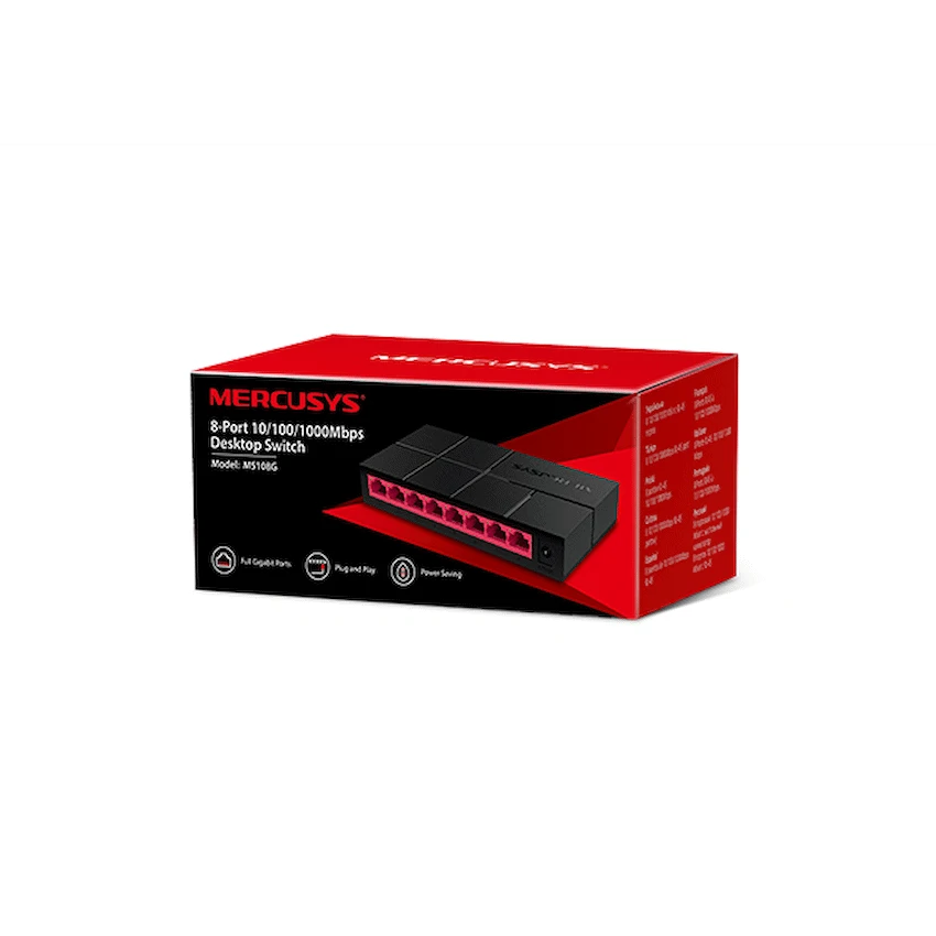 Mercusys 8 Port Desktop Switch