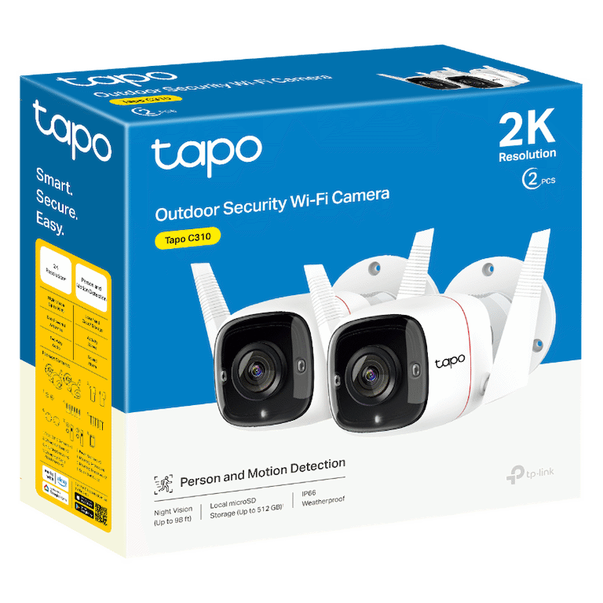 TP-Link TAPO C310P2 3MP Outdoor IP Camera