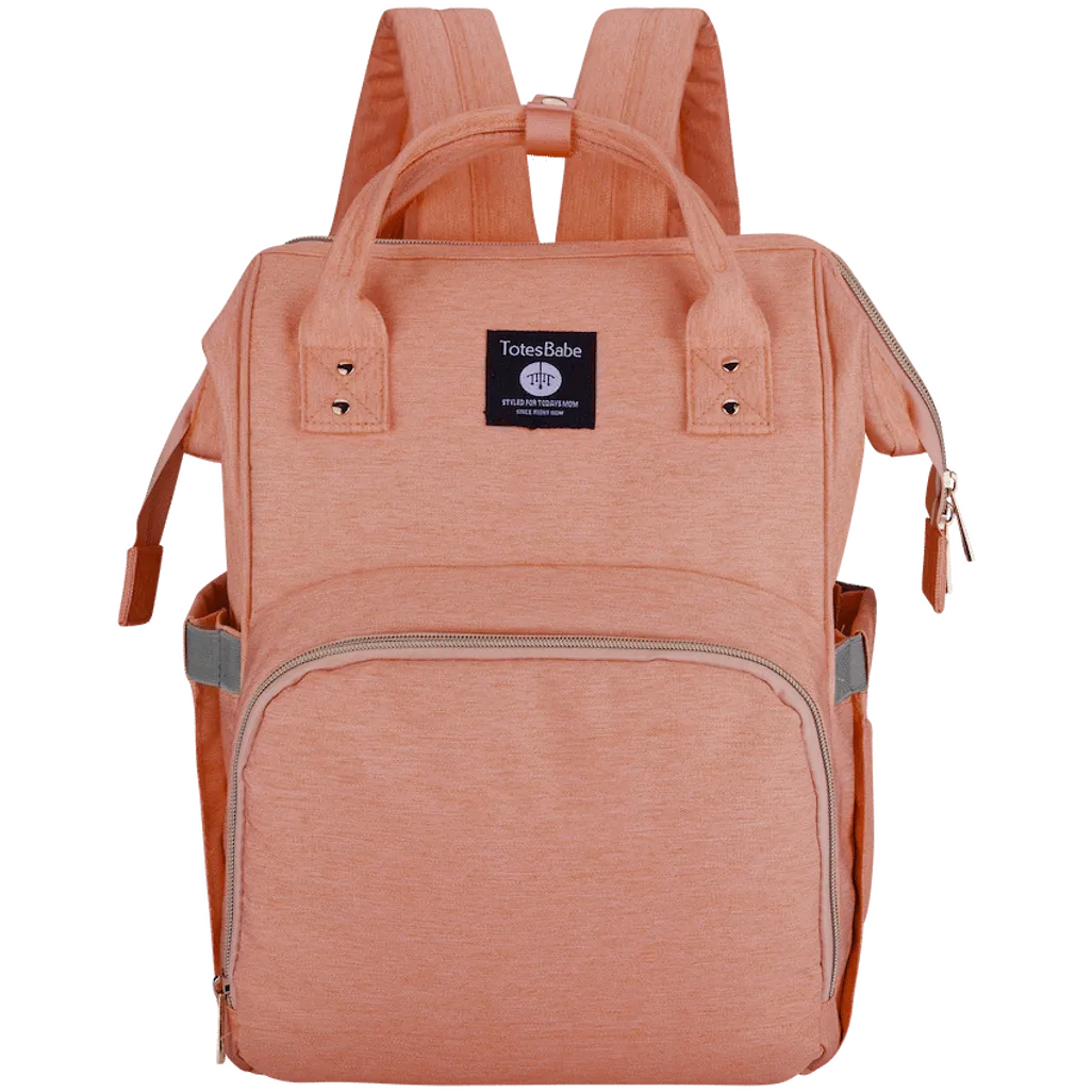 Totes Babe Alma 18l Diaper Backpack - Peach