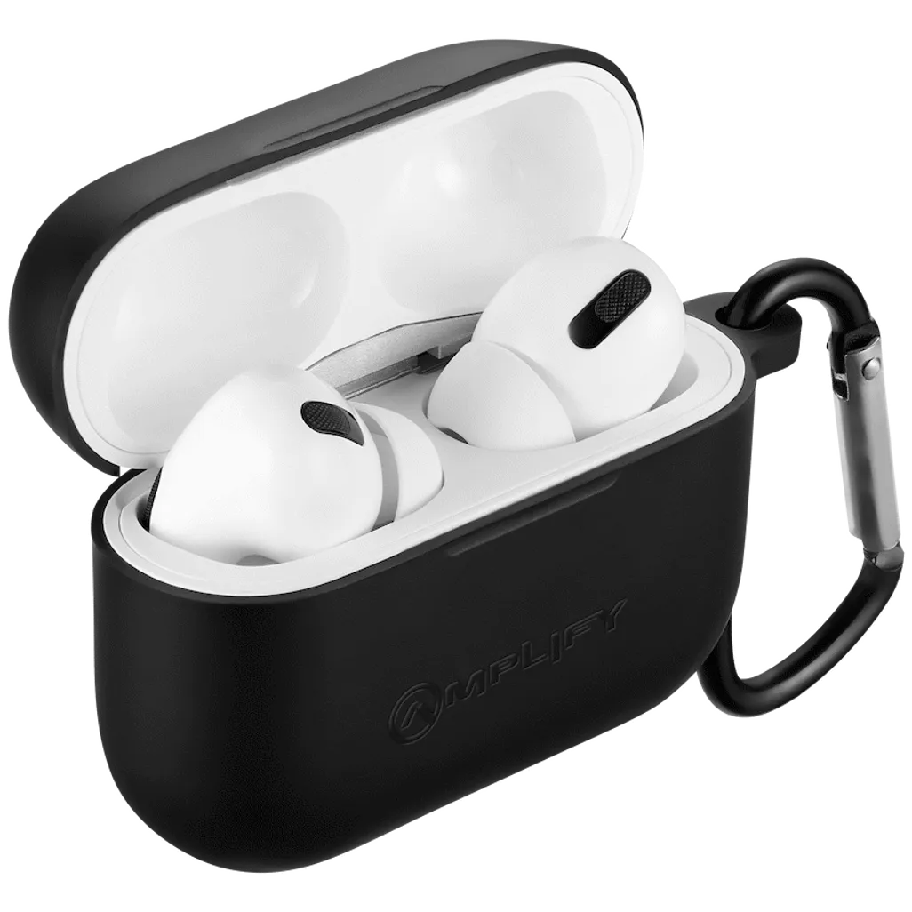 Amplify Note X Series TWS Earphones - White Case + Black Cover