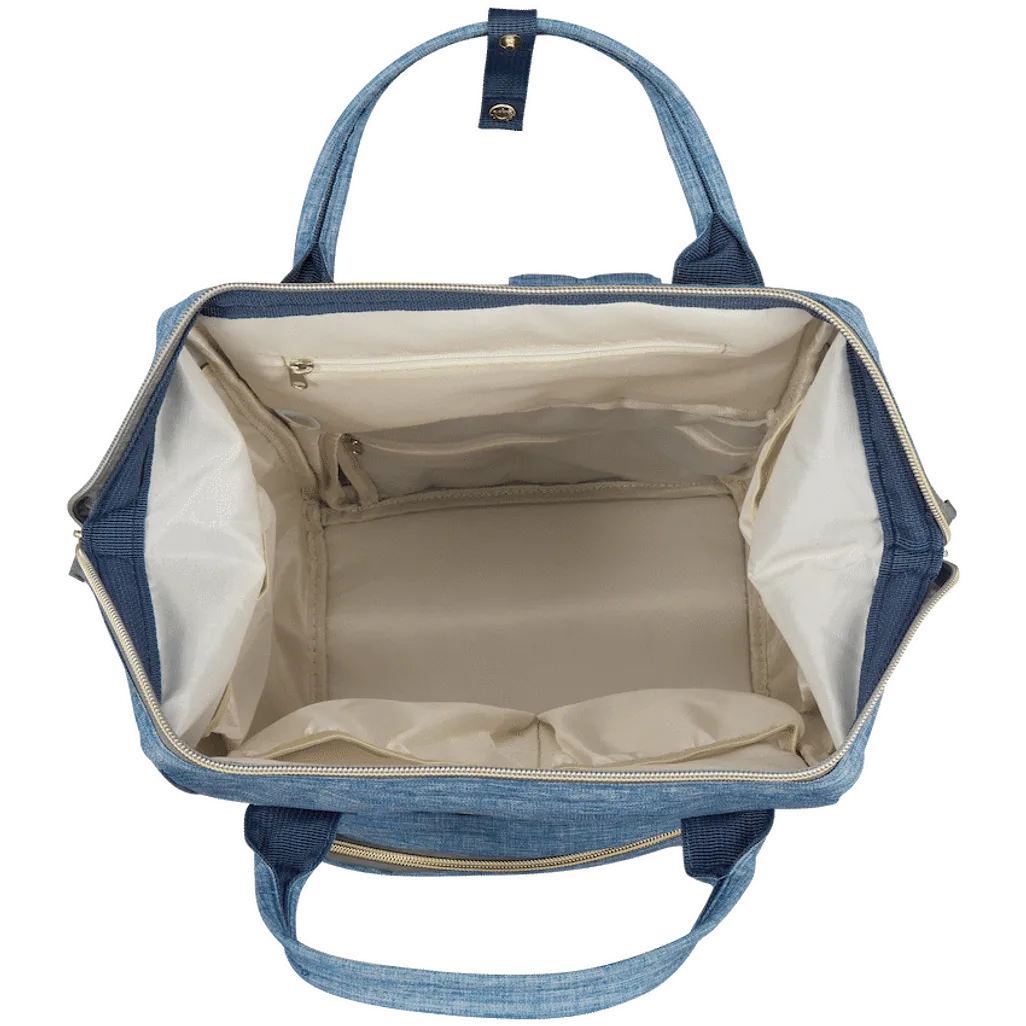 Totes Babe Alma 18l Diaper Backpack - Blue