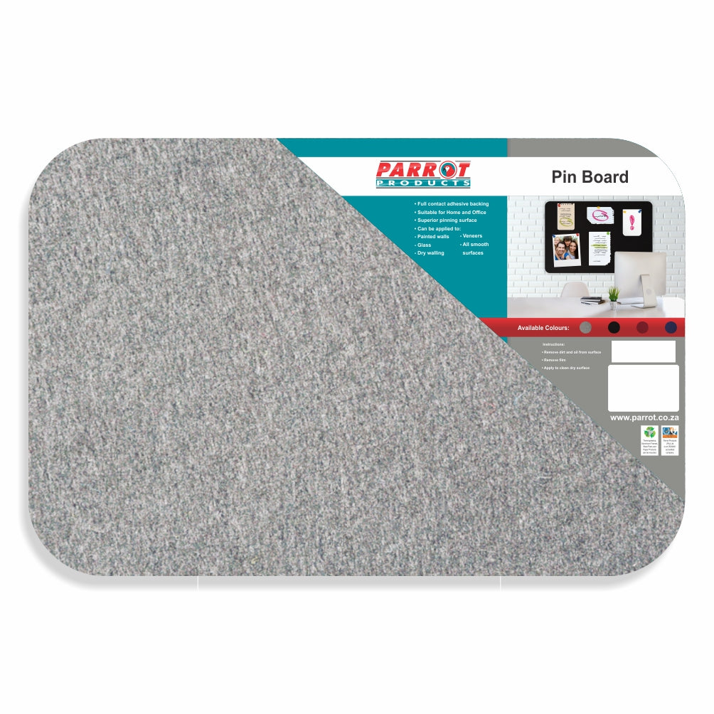 Adhesive Pin Board (No Frame - 450*300mm - Grey)