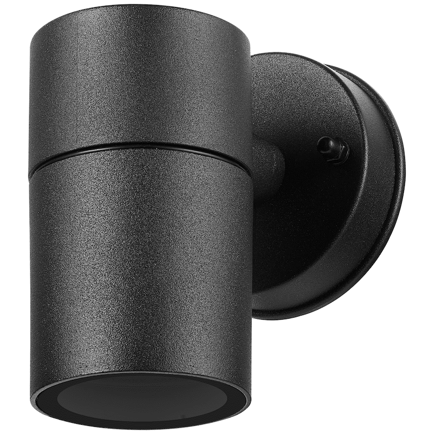 Ellies Ash Series AC UniBeam wall light - Nylon Carbon Fiber - GU10 Base - BK
