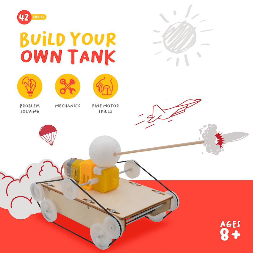 EduMatic - Build a Tank with This Easy to Use Tank Kit