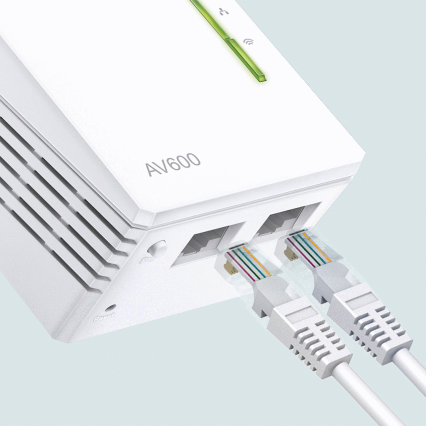 TP-Link AV600 300Mbps Wireless AV600 Powerline Extender Kit