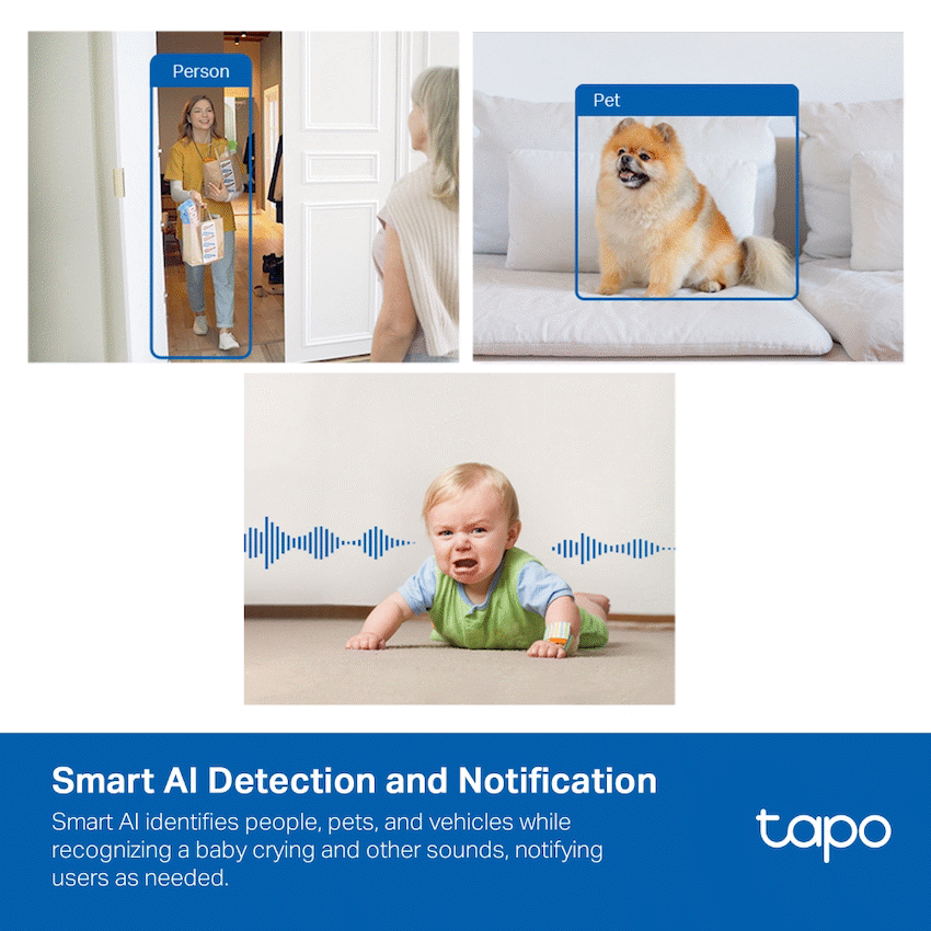 TP-Link TAPO C125 AI Home Security Wi-Fi IP Camera