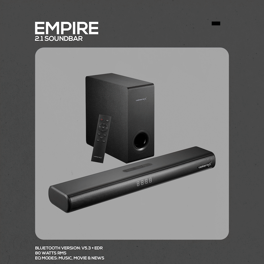 VolkanoX Empire 2.1 Soundbar
