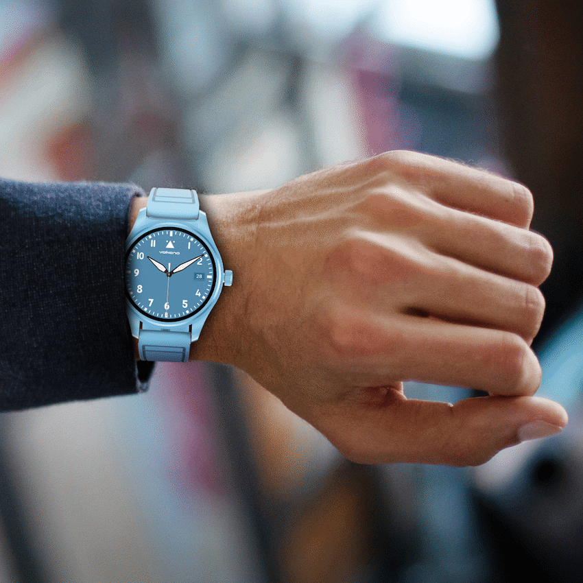 Volkano Eon - Smartwatch - Light Blue