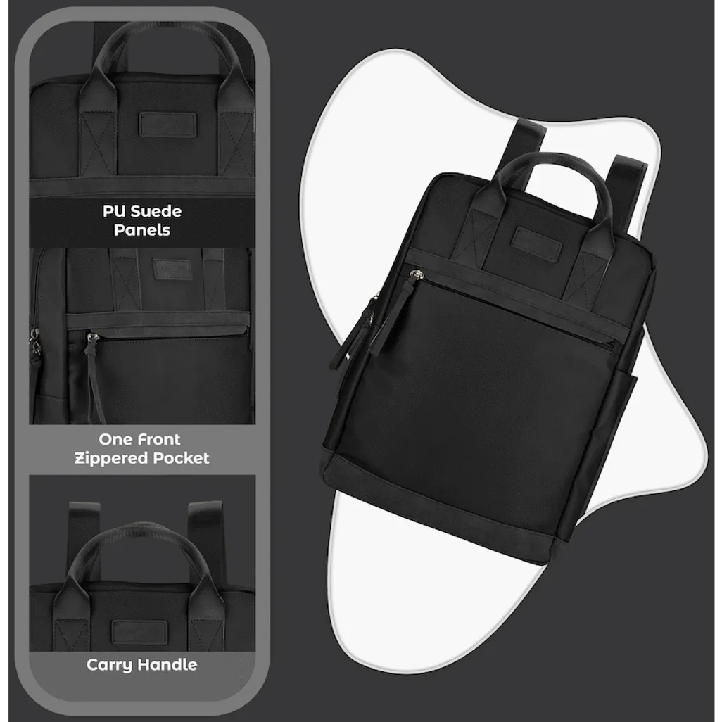 SupaNova Lara 15.6" Laptop Backpack - Black