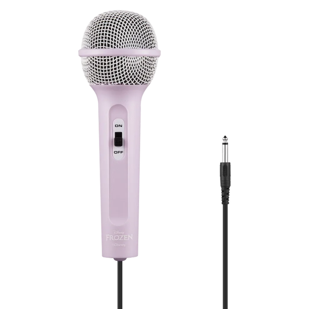 Disney Frozen Classic LED Stars Karaoke Machine with Microphone