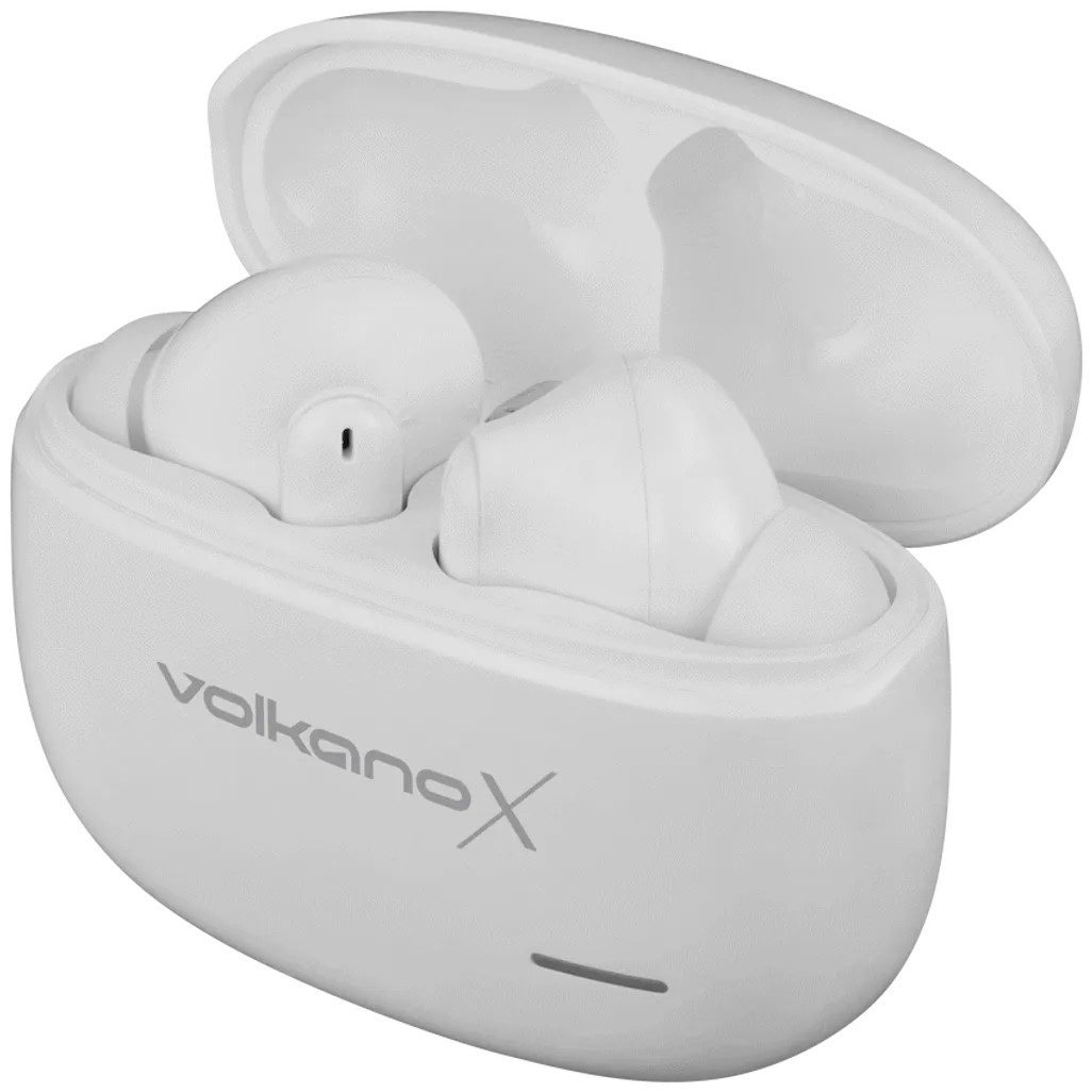 VolkanoX VXT200S Hybrid ANC TWS Earphones - White