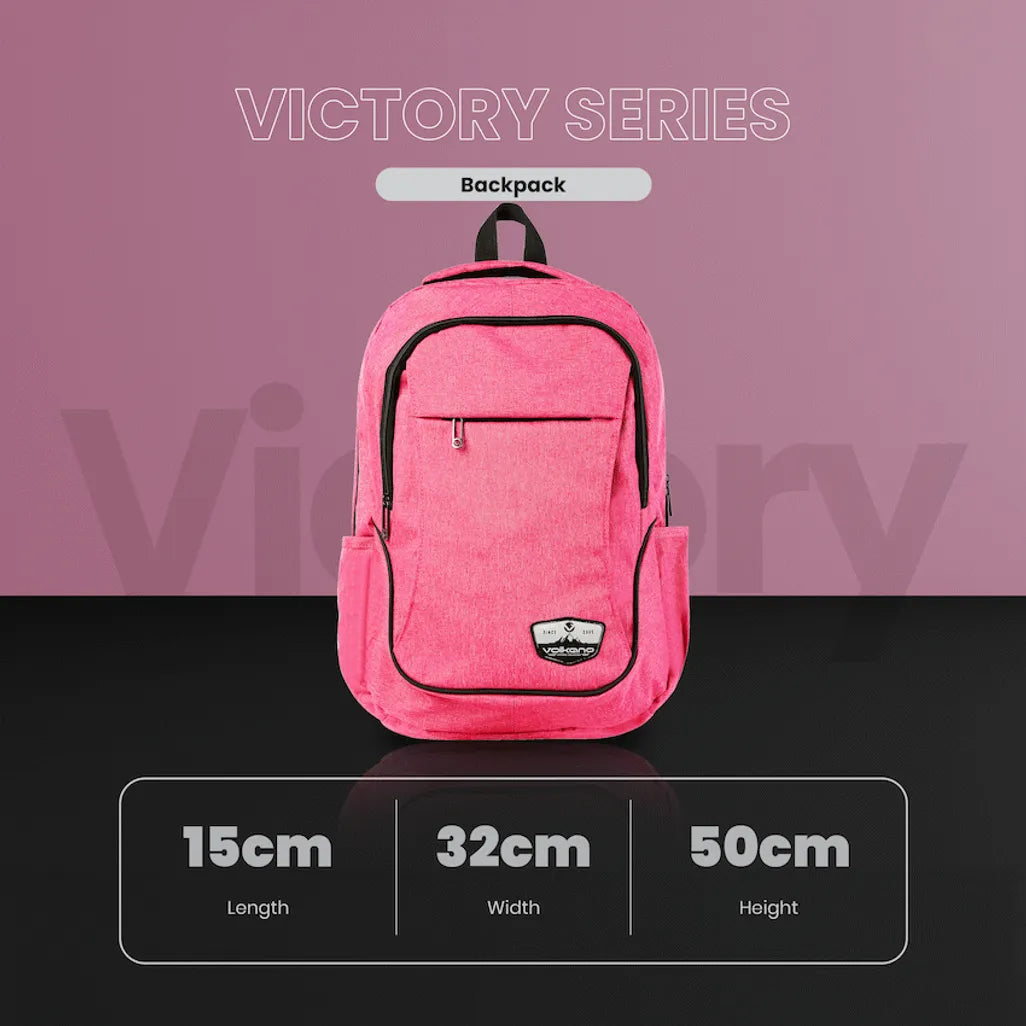 Volkano Victory Backpack - Pink Mel
